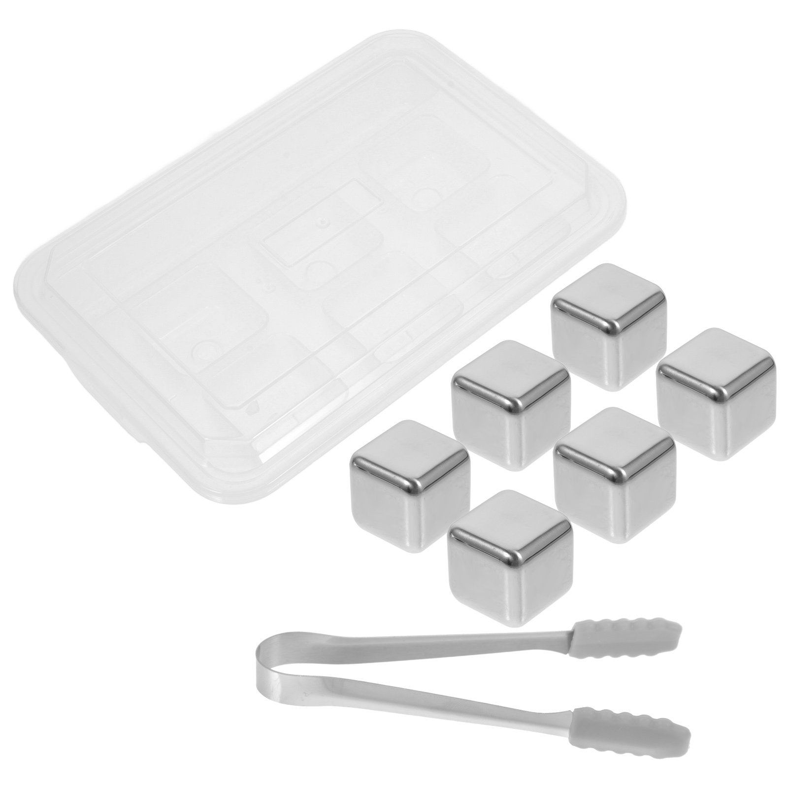 Whiskey Stone Set - 1 Set RVS IJsblokjes Set Herbruikbare