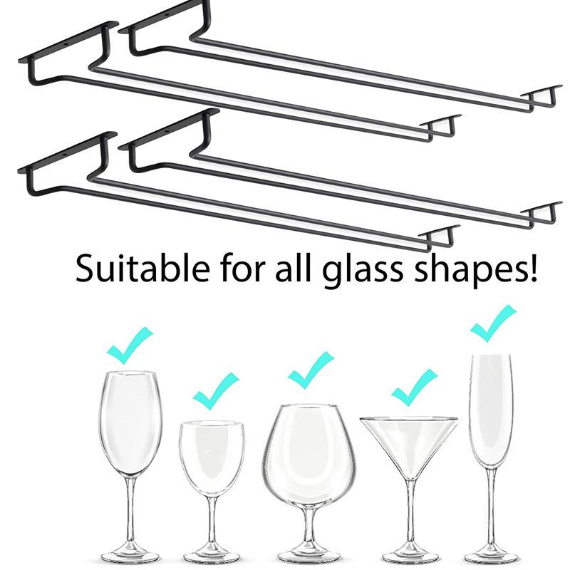 【S】1 stuks zwarte wandmontage  - Wine Rack Wall Mount recensie en prijs