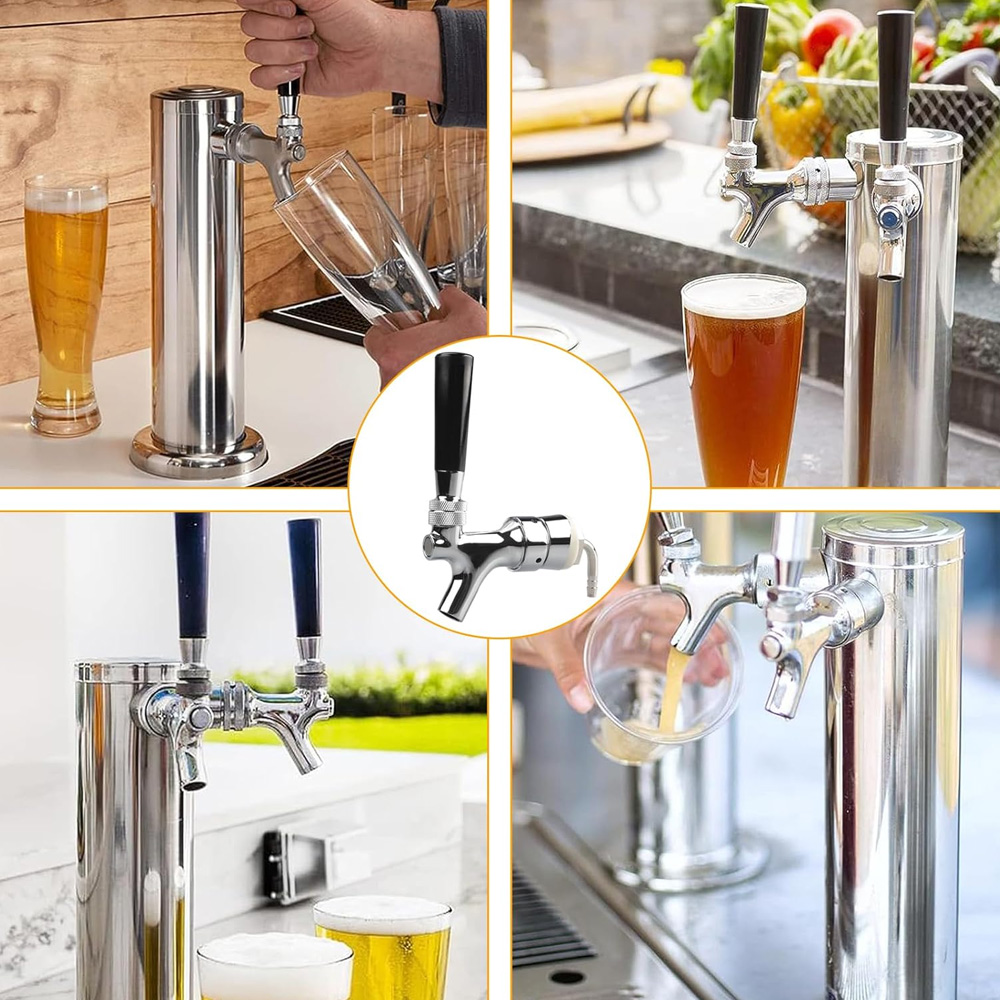 Tapbierkraan, verchroomde Kege - Wine To Beer recensie en prijs