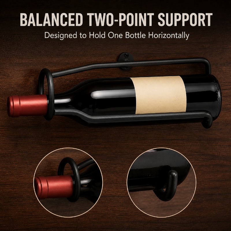 Wandmontage metalen wijnrek in - Wine Rack Wall Mount recensie en prijs