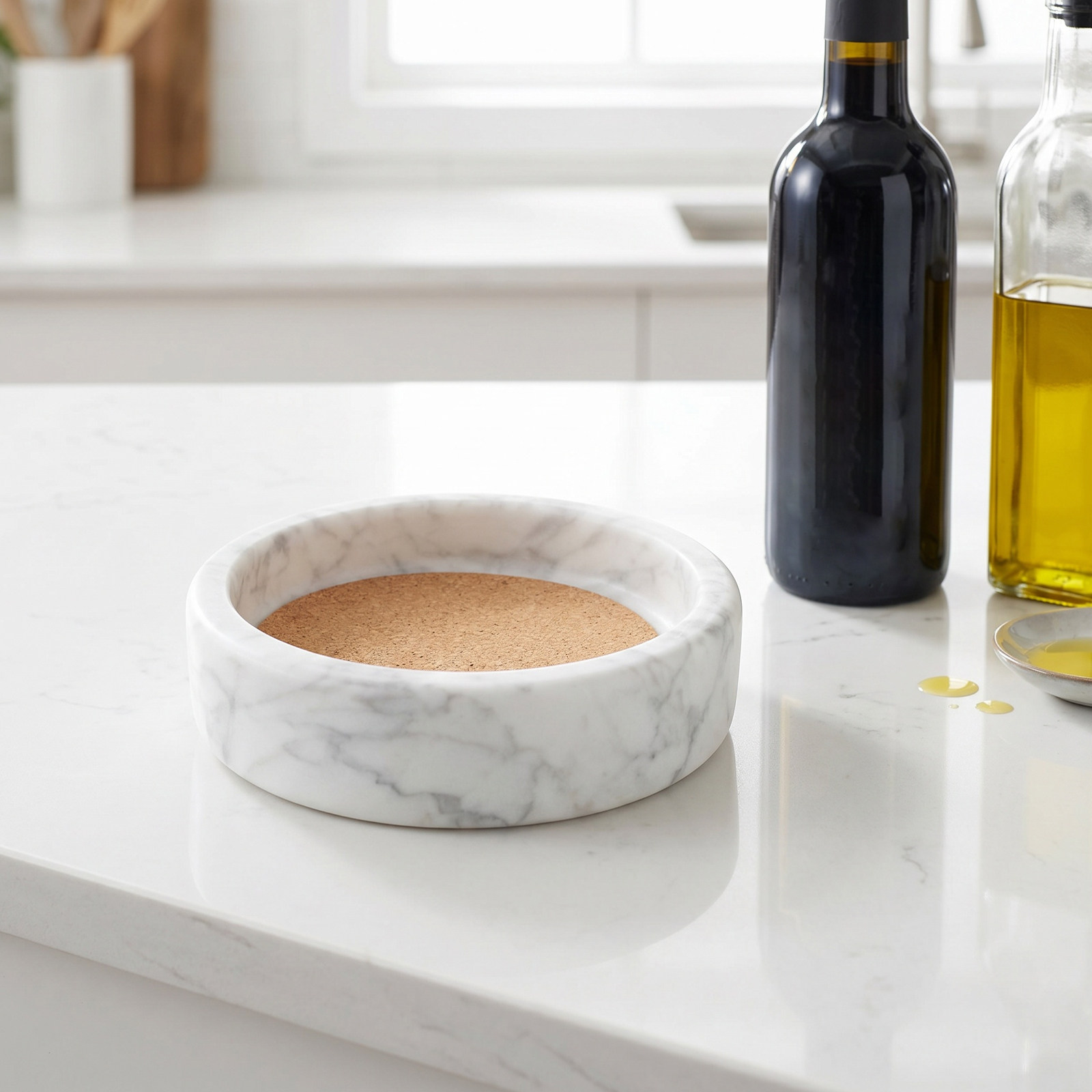 Wijnfles-onderzetter met marme - Wine In Beer Glass recensie en prijs