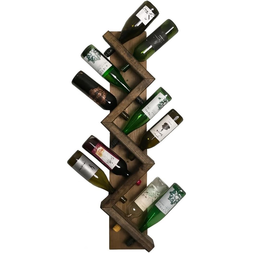 Wandgemonteerde houten wijnrek - Wine Rack Wall Mount recensie en prijs
