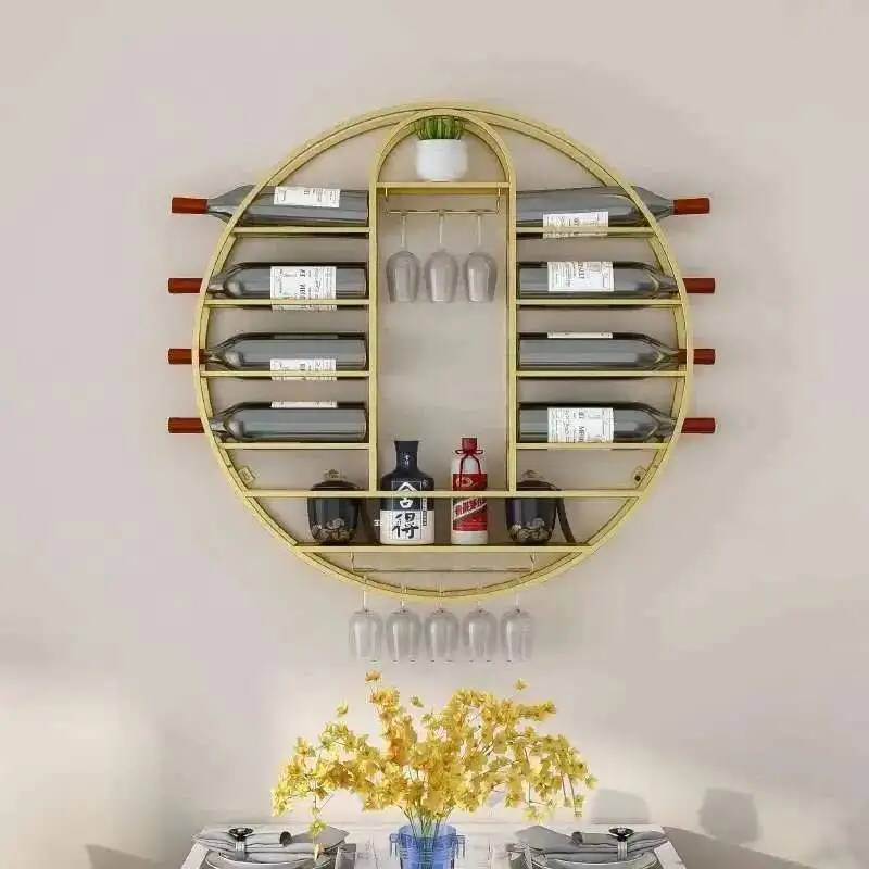 Modern Scandinavisch rond aan  - Wine Rack Wall Mount recensie en prijs
