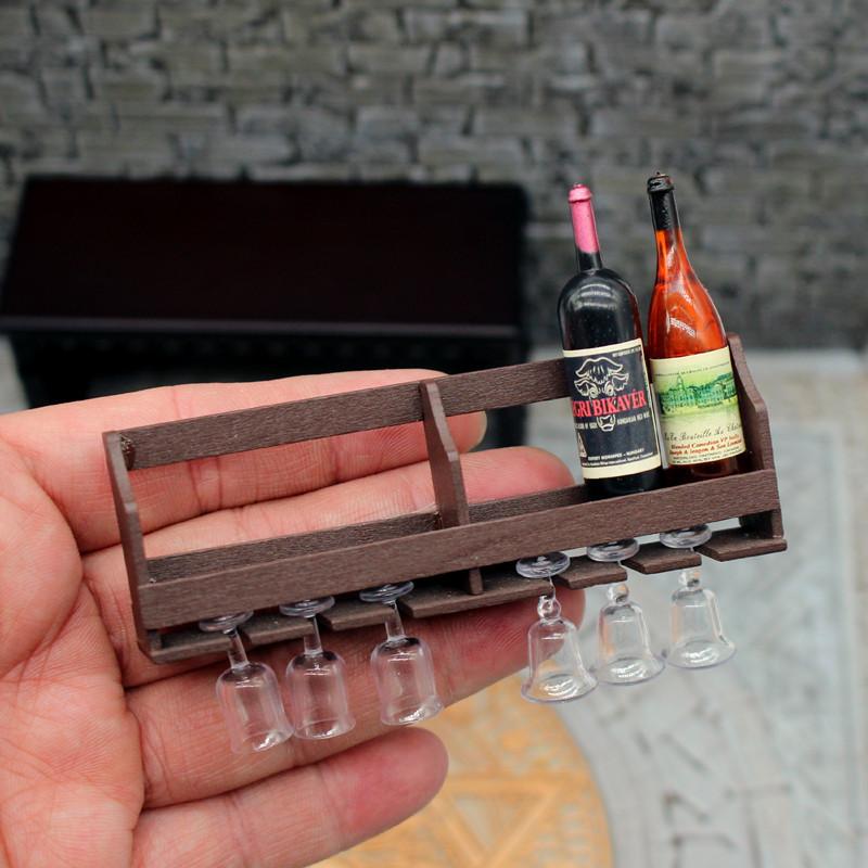 1Set Poppenhuis Speelgoed Simu - Wine Rack Wall Mount recensie en prijs