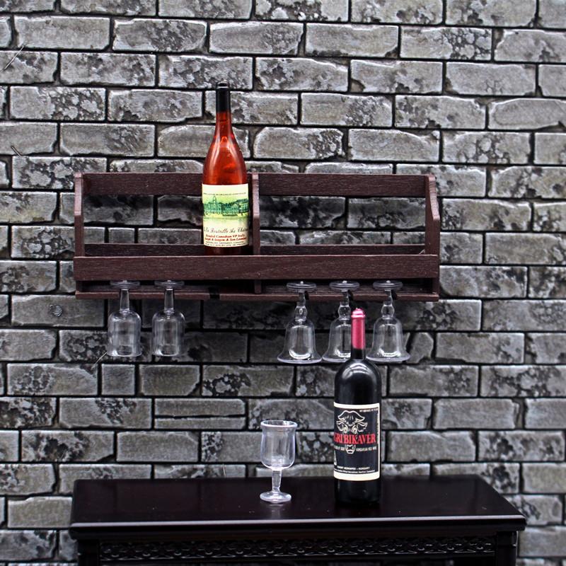1Set Poppenhuis Speelgoed Simu - Wine Rack Wall Mount recensie en prijs
