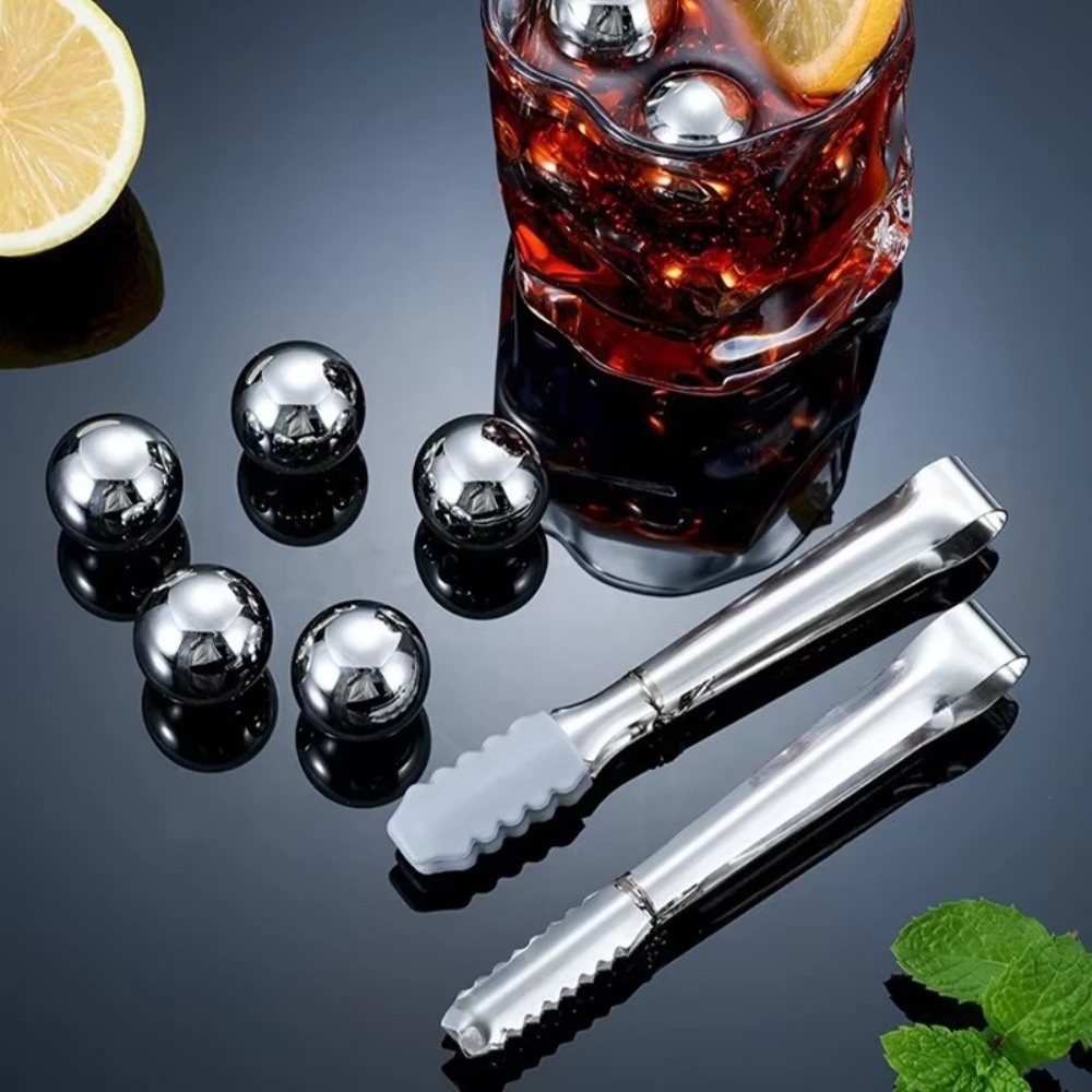 25mm RVS IJsblokjes Bal Herbru - Whiskey Stone Set recensie en prijs