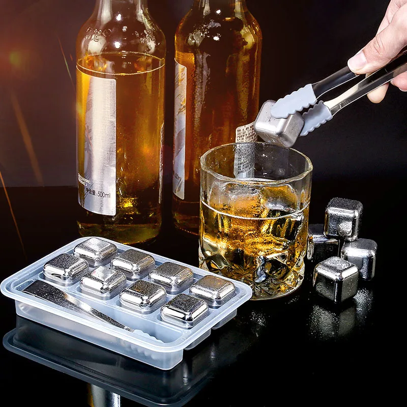 4/6/8 Stuks RVS IJsblokjes Set - Whiskey Stone Set recensie en prijs