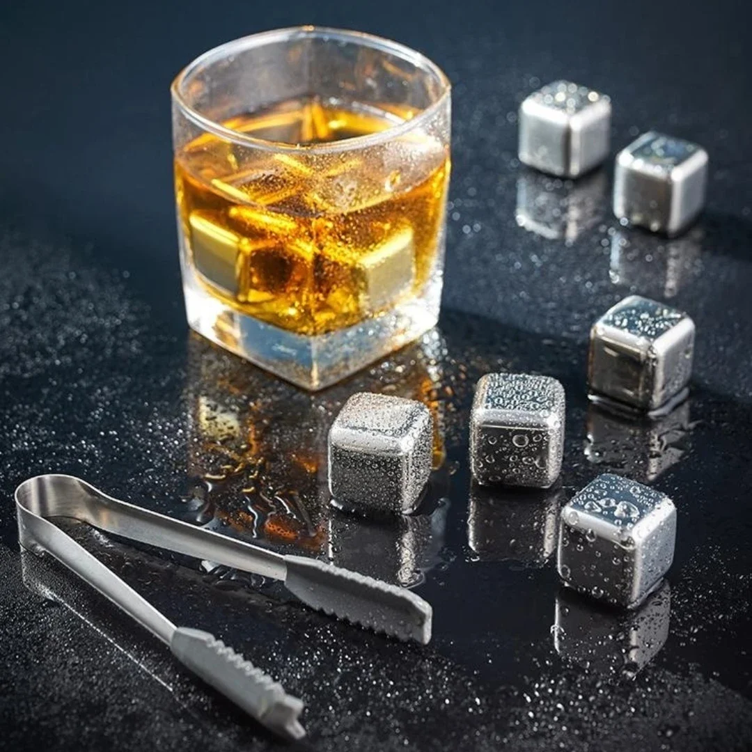 304 roestvrijstalen ijsblokjes - Whiskey Stone Set recensie en prijs
