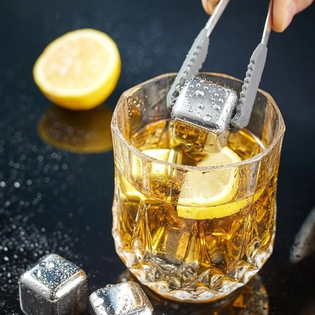 304 roestvrijstalen ijsblokjes - Whiskey Stone Set recensie en prijs