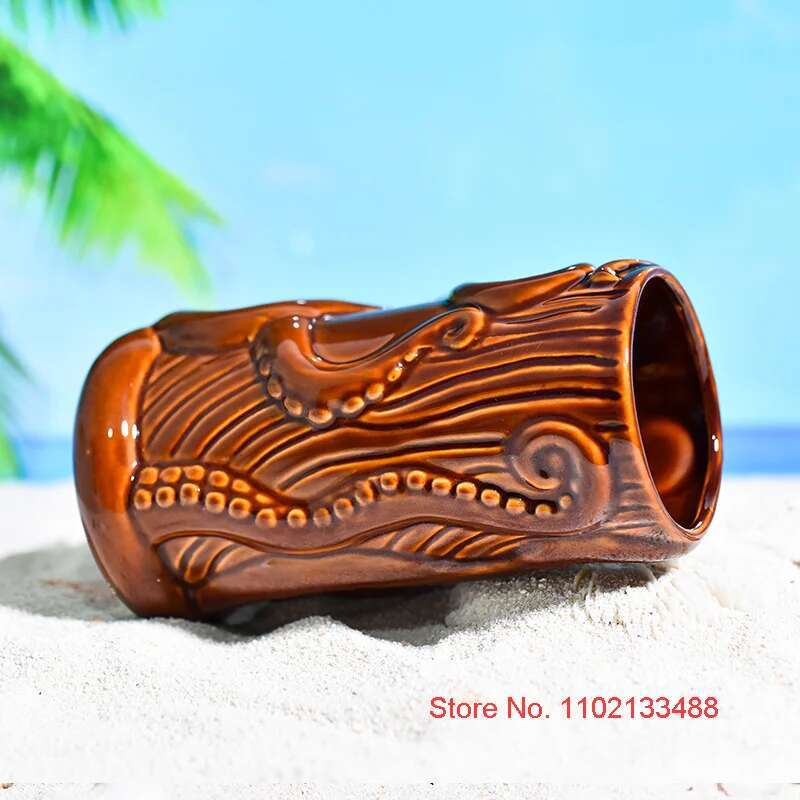 TIKI Bar Cocktail Cup Hawaii T - Wine Beer Mixed Drinks recensie en prijs