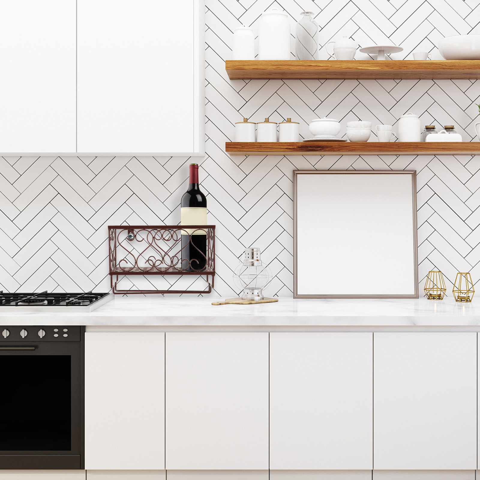 Ruimtebesparend wandgemonteerd - Wine Rack Wall Mount recensie en prijs